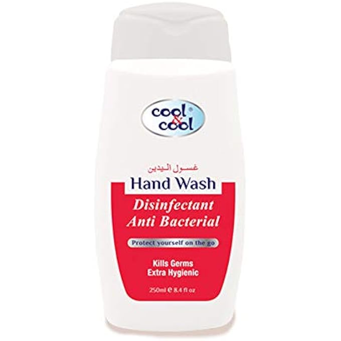 Cool & Cool ANTIBACTERIAL DISINFECTANT HAND WASH 250 ML - ENRICHED WITH VITAMIN E, CONVENIENT, MOISTURIZING & NOURISHING - Image 1